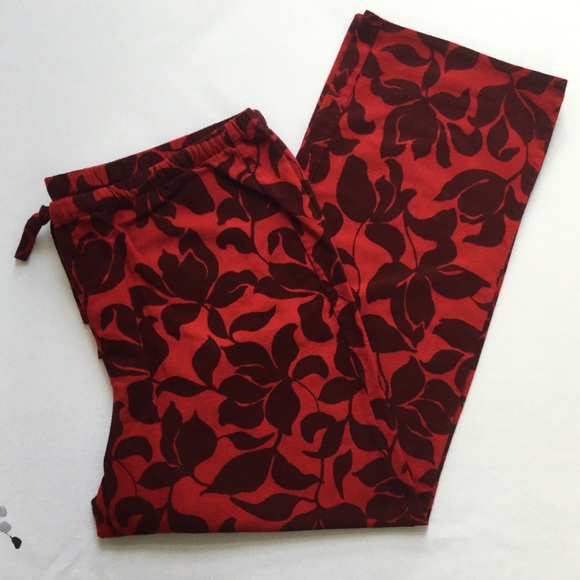 Ann Taylor Factory Other - Ann Taylor Factory Floral Flannel Sleep Pants XL